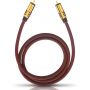 Сабвуферный кабель Oehlbach PERFORMANCE NF Sub-cable cinch/cinch, 8 0m mono red, D1C20538